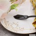 6 Piece Black Butter Spreader Knife Set 6.8 inch 18/0 Stainless Steel Cheese Spreader Knives Sets Silverware Sets Service for 6 Mirror Polished Dishwasher Safe for Kitchen Home by Onlycooker - B07CR34P2P